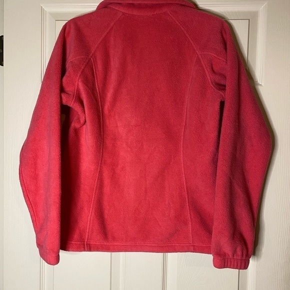 Columbia Women’s Zip-Up Fleece Jacket Barbie - Picture 3 of 7